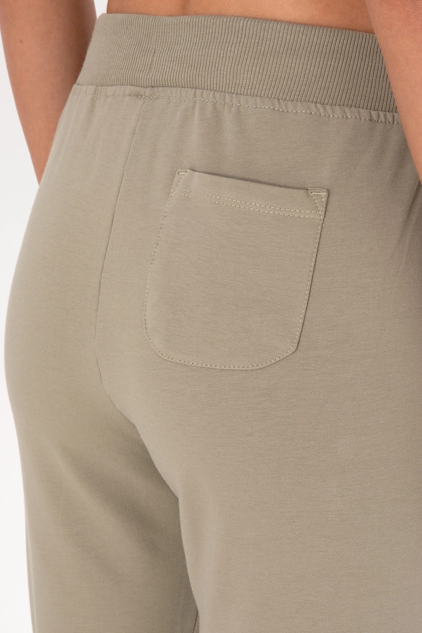 U.S. Polo Assn. Kadın Açık Haki Jogger Eşofman Altı 50313584-VR183