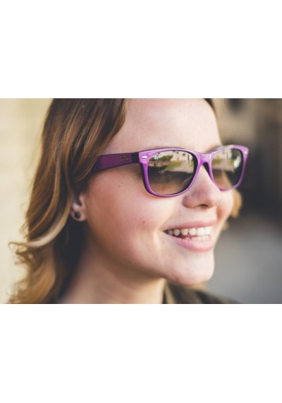 Ray-ban Rb2132 873/32 New Wayfarer Mor Kadın Güneş Gözlüğü