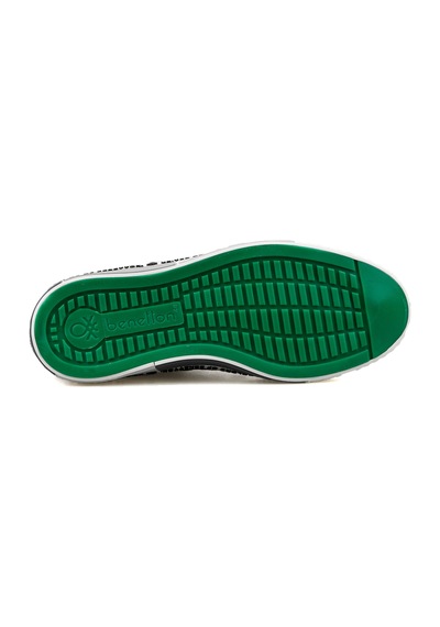 United Colors Of Benetton Bn 70021 Siyah Beyaz Kadın Günlük Ayakk 001