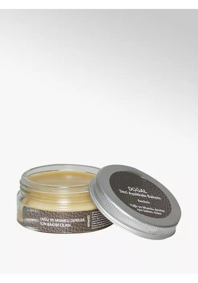 Doğal Deri Ayakkabı Bakım Cilası Yağlı ve Mumlu Deriler 50ml Renk