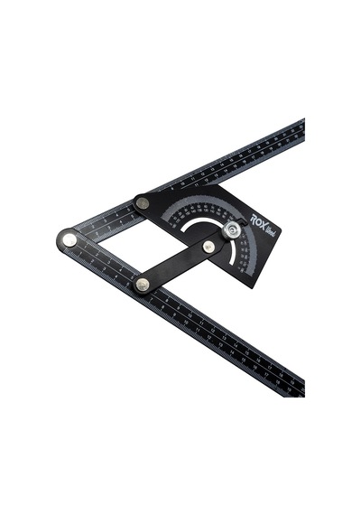 Rox Wood 0102 Çok Fonksiyonlu Dereceli Gönye İletki 23 CM x 50 CM