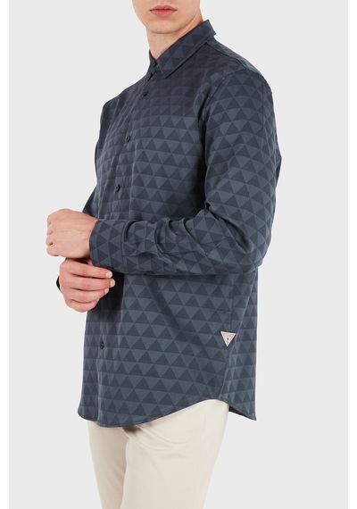 Guess Ls All Over Jacquard Logolu Jakarlı Klasik Yaka Uzun Kollu Gömlek M6yh31w2892 Erkek Gömlek M6yh31 W2892 Fbhq Lacivert Guess Ls All Over Jacquard Logolu Jakarlı Klasik Yaka Uzun Kollu Gömlek M6yh31w2892 Erkek Gömlek M6yh31 W2892 Fbhq Lacivert