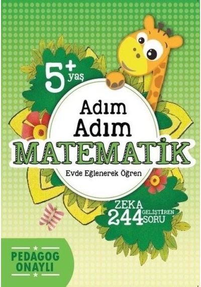 Adım Adım Matematik 5+ Yaş - Ezjı-722474