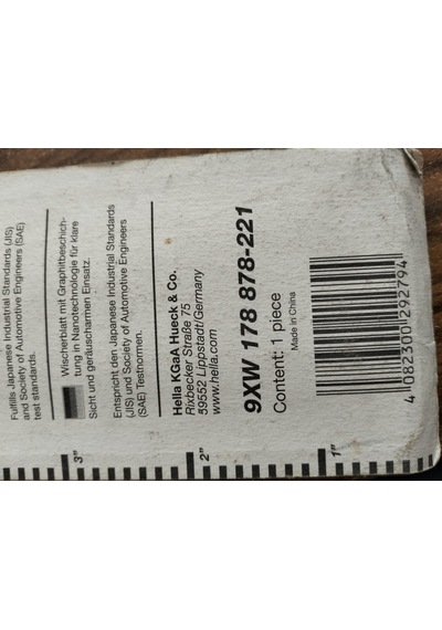Mercedes W163 R170 Bmw E83 E53 Silecek Hella Silecek
