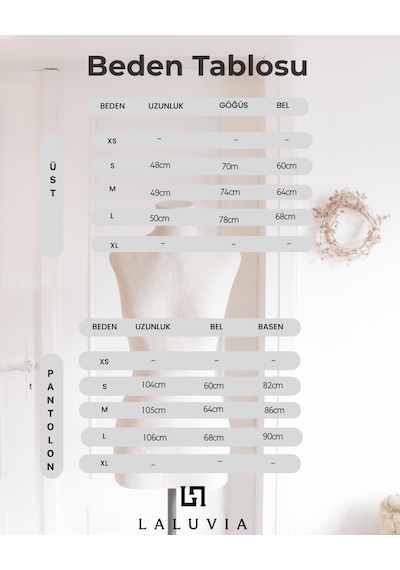 Laluvia Siyah %100 Kaşmir Düğmeli Takım - 4244