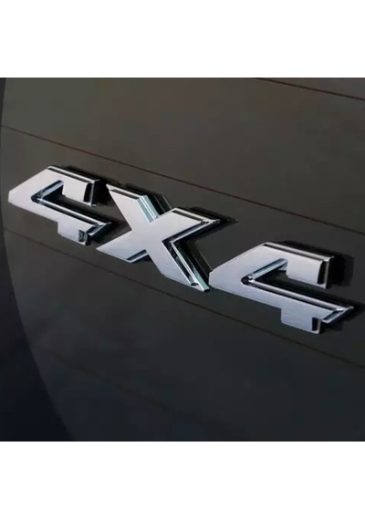 4X4 Arma Parlak Plastik Yapıştırma