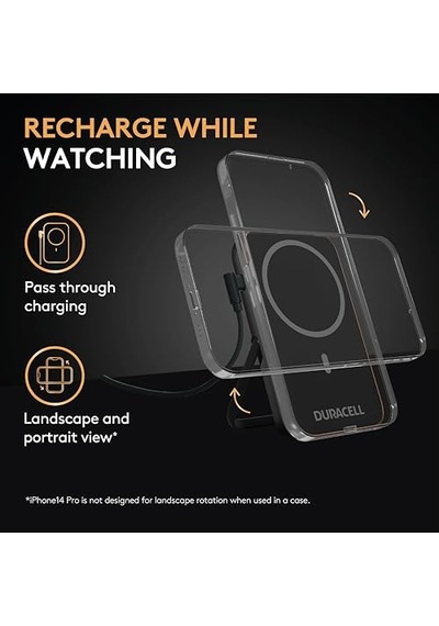 Manyetik Powerbank 5000 Mah Magsafe Uyumlu Kablosuz Şarj Cihazı 7,5 W, 12 W Usb-c Hızlı Şarj, İphone 12 13 14 1