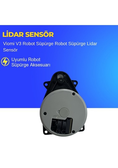 Viomi V3 Robot Süpürge Robot Süpürge Lidar Sensör