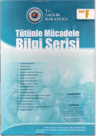 Tütünle Mücadele Bilgi Serisi kutuda 17 Kitap