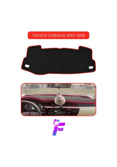 Toyota Corolla 2012-2018 Araca Özel Torpido Örtüsü Ön Göğüs Kılıfı Tam Koruma Tam Uyum B39 Torpido Halısı
