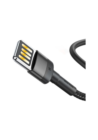 Baseus CALKLF-GG1 Cafule Se Lightning Data/şarj Kablosu 2.4A 1 MT Siyah
