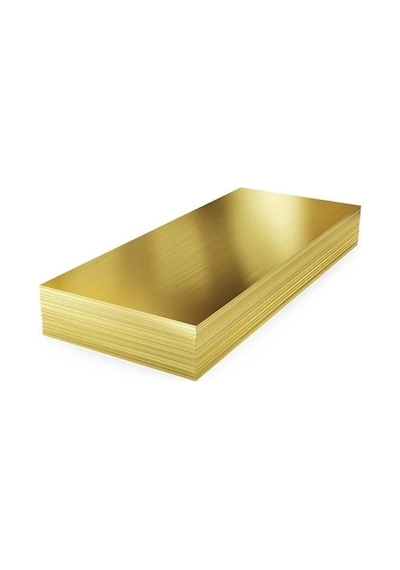 0.5 mm Pirinç Levha Sac Plaka 250x1000 mm
