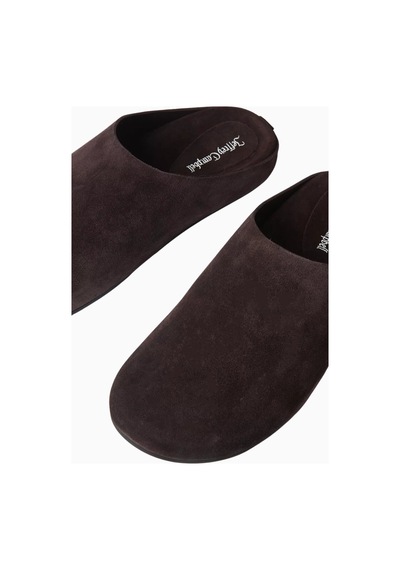 Camp Jeffrey Campbell Kadın Süet Slip-on Sabo Terlik, Rahat Günlük Ve Şık Tasarım Kahverengi