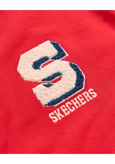 Skechers B Lw Collage Sweatshirt Büyük Erkek Çocuk Kırmızı Sweatshirt Sk2620110-0120