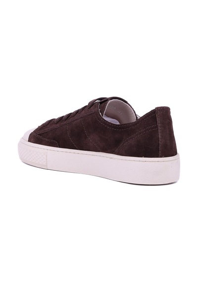 Shoetyle - Hakiki Süet Deri Kahverengi Erkek Sneaker - 666-0386 -1576 Kahve Rengi