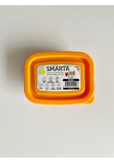 Smarta Kıds Havayla Kuruyan Modelleme Hamuru Siyah 70gr