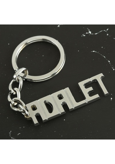 Adalet İsimli Anahtarlık Altın