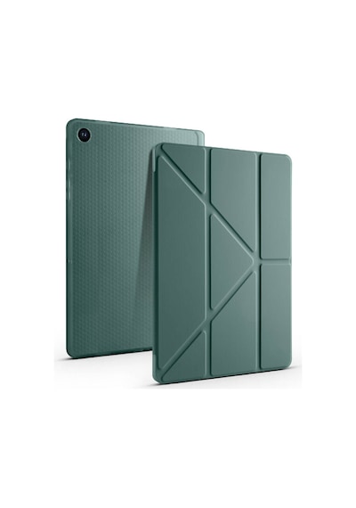 Samsung Galaxy Uyumlu Tab A9 Plus X210 X213 X215 X217 Kılıf Kalem Bölmeli Trifolding Case