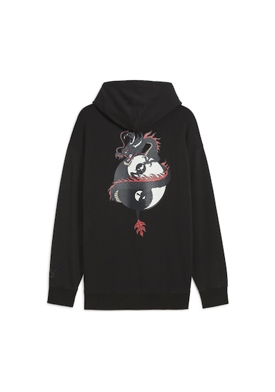 Puma X Staple Graphic Hoodie Erkek Sweatshirt-siyah