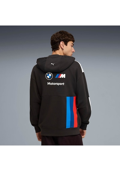 Puma Bmw M Motorsport Replıca Drıvers Erkek Geniş Kesim Sweatshırt 713722 01 Siyah