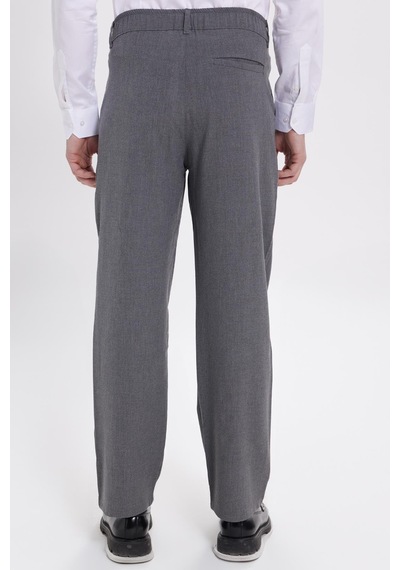 Tudors Erkek Regular Fit Klasik Kesim Normal Bel Geniş Paça Açık Gri Pantolon-40341 Açık Gri