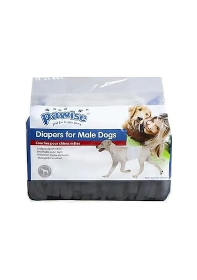 Kullan At Erkek Köpek Alt Bağlama Pedi Siyah Small