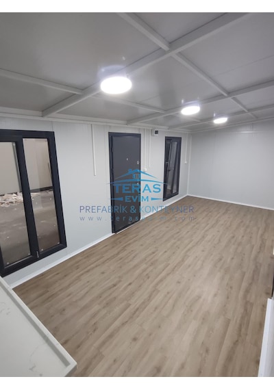 850 X 700 Teras Evim Sandwichpanel 2+1 Kendinden Çatılı Verandalı Kredi Kartına Vade Farksız Taksit Fabrikadan
