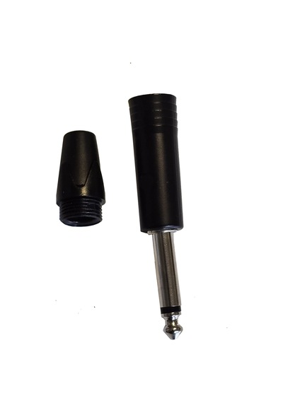 6.35 Mm Mono Çivi Jak Lehim Tipi Fiş Enstrüman Gitar Amfi Mikser Ses Kablosu Giriş Jakı 5 Adet