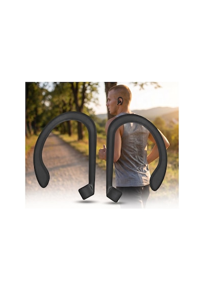 Silikon Kulaklık Kancası 2 Li Set Saplı Bluetooth Kulaklıklar İçin Düşme Önleyici Esnek Kulak Askısı, Spor Ve Günlük Kullanım Siyah Siyah Silikon Kulaklık Kancası 2 Li Set Saplı Bluetooth Kulaklıklar İçin Düşme Önleyici Esnek Kulak Askısı, Spor Ve Günlük Kullanım Siyah Siyah