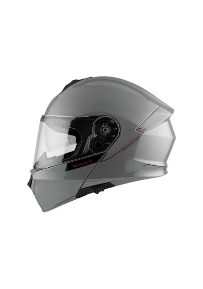 Mt Genesıs Sv Solıd A12 Parlak Gri Çene Açılır Kask Gri