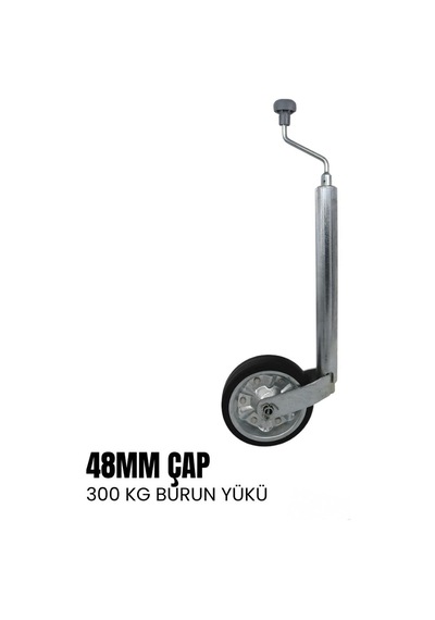 Shuıvan Destek Tekeri Pilot Teker 300 Kg 48mm - Krikolu-2036