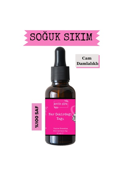 Nar Çekirdeği Yağı 20 Ml -%100 Seyreltilmemiş, Doğal Soğuk Sıkım Nar Yağı 20 ML