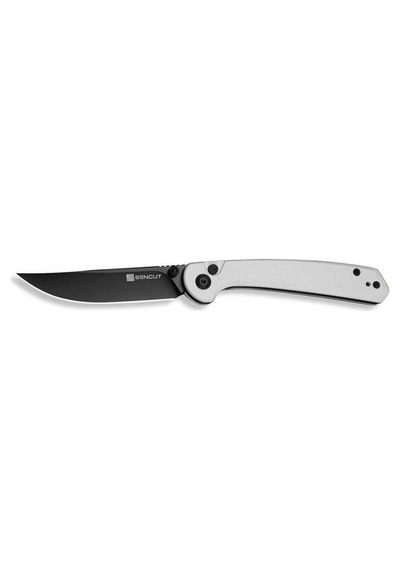 Sencut Skelfin White G10 Handle Black 9cr18mov Blade Kamp Çakı Beyaz
