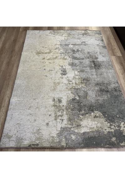 Hoom Rugs Arkaik Plz 07 K.antrasit Etnik Renkli Vintage Makine Halısı Çok Renkli