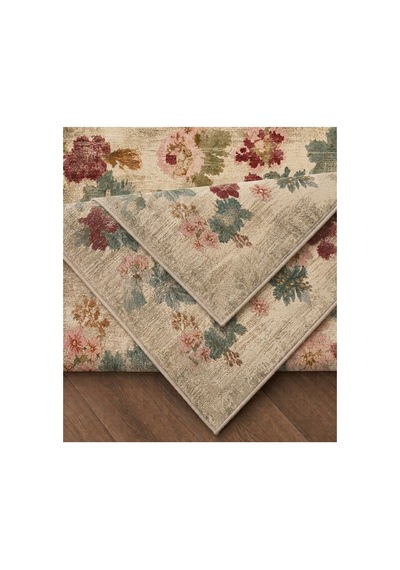 Doğal İplik Şönil Dokuma Pamuk Taban Halı Koridor Halısı Kilim Antre, Salon Ofis Genç Odası Pembe- Renkli 912492741 Pembe- Renkli