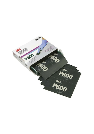 3M 34339 Esnek Hookit P600 Tabaka El Zımparası 140X173Mm