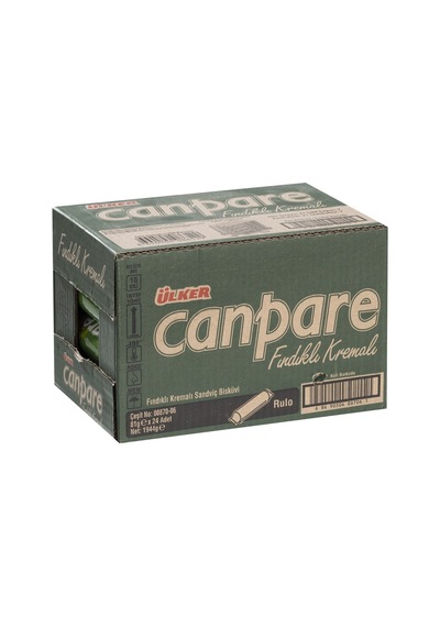 Ülker Canpare Rondo Bisküvi 24x81 G Fındıklı Atıştırmalık Tarı