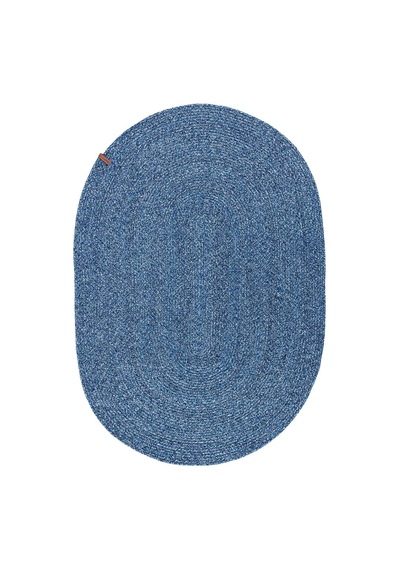 Cesta El Yapımı Örgü Lacivert Kilim 80x120 4019 Lacivert