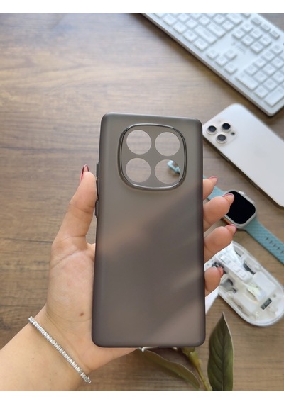 Redmi Note 14 Pro 4g Uyumlu Süper İnce Mat Ultra Thin Silikon Kılıf Çok Renkli