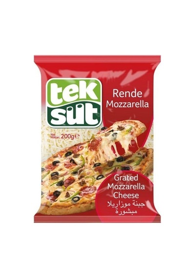 Teksüt Rende Mozarella 200 Gr