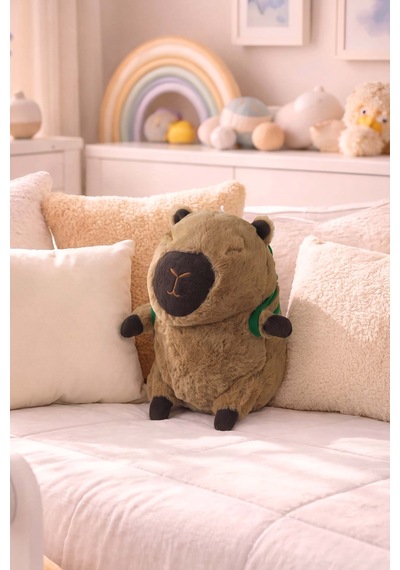 Capybara Figürlü Peluş Oyuncak Çok Renkli