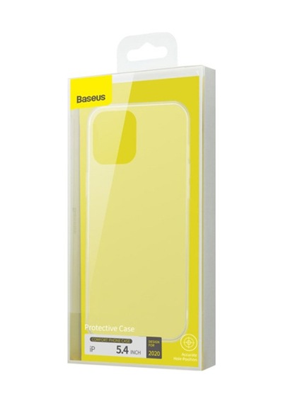 Baseus Apple Uyumlu iPhone 12 Mini 5.4 Comfort Ince Seffaf Kilif Matte Pp Kil 295154688 - Renk / Füme