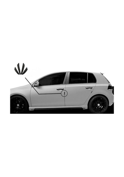 Araba Yan Kapı Koruma Sticker Yapıştırma Şeffaf (280374071)