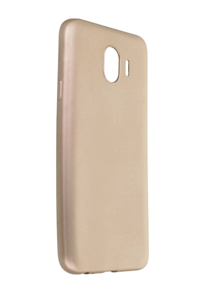 Newface - 180 - Samsung Galaxy Uyumlu J4 Kılıf First Silikon - Csmo-tex - - Gold
