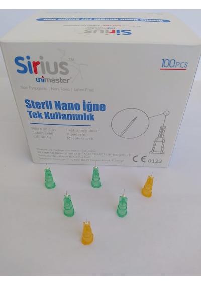 Unimaster 34 G 4 Mm Mezoterapi İğnesi 100 Adet