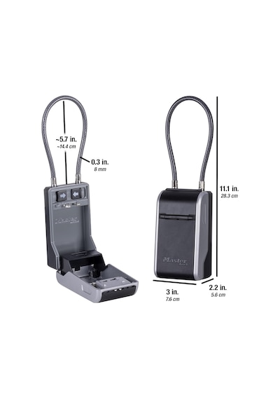 Master Lock Yüksek Kapasiteli Anahtar Kilit Kutusu, Kombinasyon K