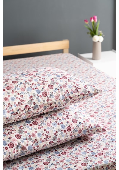 Soley Liberty %100 Pamuklu Tek Kişilik 120 X 200 Lastikli Çarşaf Seti 001