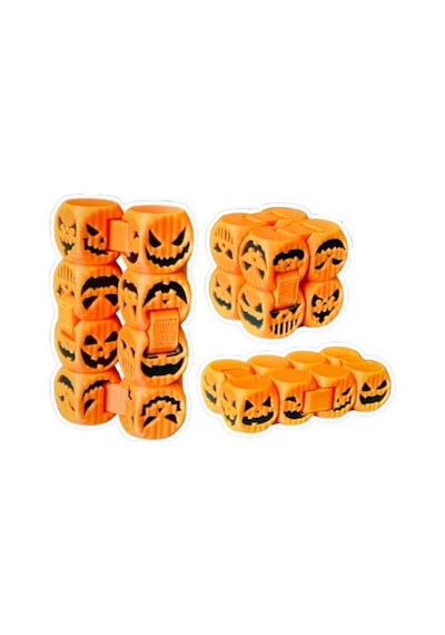 Petityu Halloween Bal Kabağı Hediyelik Mini Sonsuz Küp Infinity Küp Stres Atıcı Eğlenceli Ve Taşınabilir Fidget Oyuncağı