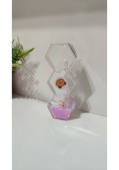 Sulu İçi Dönen Model Saat Boyut 13cm