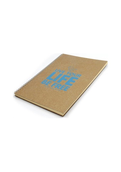 Keskin Color Funky Sert Kapak Çizgili Defter A4 100 Yaprak 418001-99